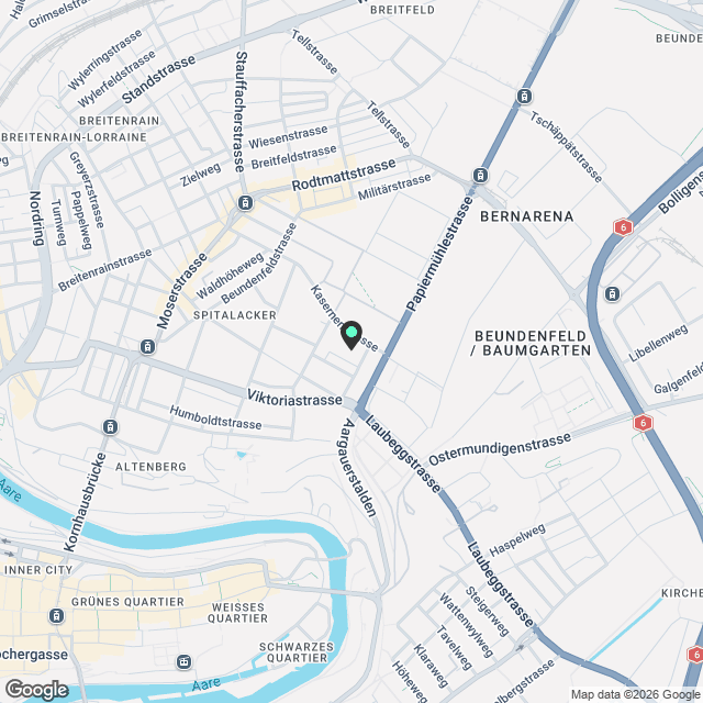 Grosszügige 2.5-Zimmer-Wohnung im Spitalacker – Nachmieter:innen gesucht - Karte