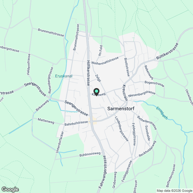 3.5 Zimmer Dachwohnung 2.6 - mit bis zu 5 Meter Deckenhöhe - Karte