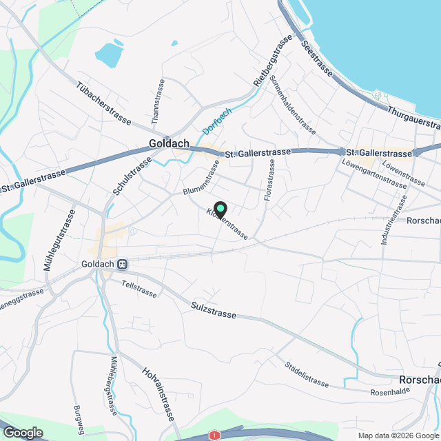 Modern 2.5-Room Apartment in New Building - Goldach - Karte