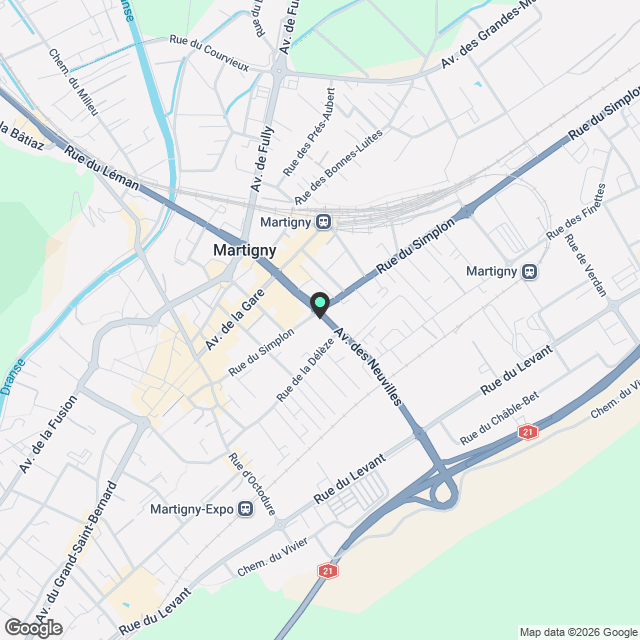 Appartement 3,5 pièces - Karte