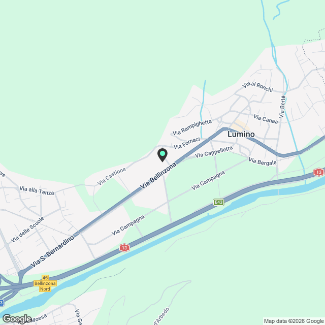 Lumino - 4.5 locali di nuova costruzione - Karte