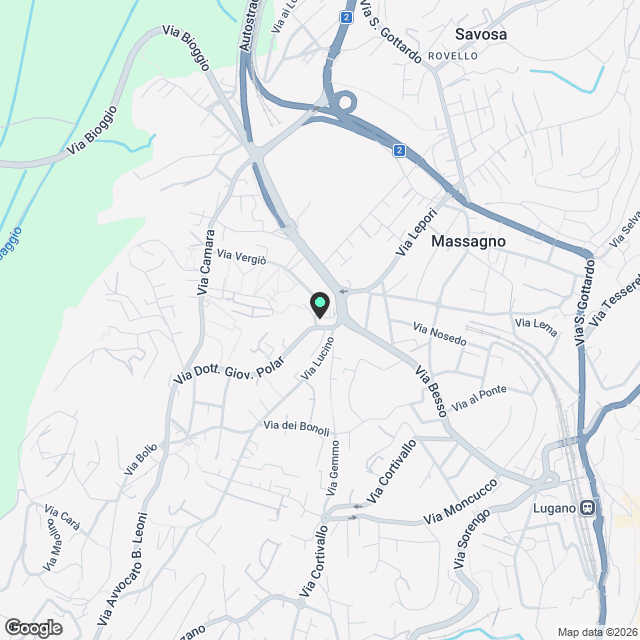 Lugano Breganzona: 2.5 locali arredato con ampia terrazza - Karte