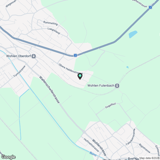 Exklusive Gartenwohnung mit viel Privatsphäre und Eigentumsstandard - Karte