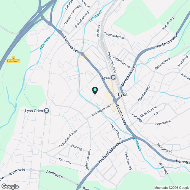 Erstvermietung: Wohnen "Im Dickried" Busswil - Karte