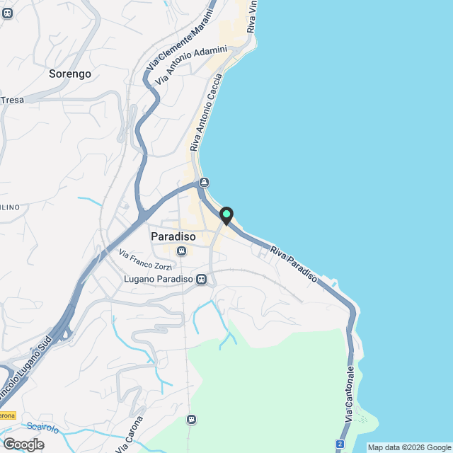 SORENGO - AFFITTASI NUOVO 2.5 LOCALI CON GRANDE TERRAZZA - Karte