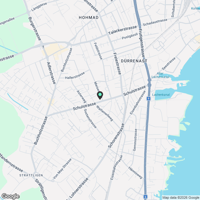 Moderne 4.5-Zimmer-Neubau-Wohnung in Seenähe - Karte