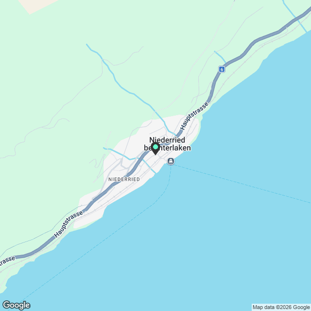 2.5 Zimmer Wohnung Neubezug nahe Interlaken - Karte