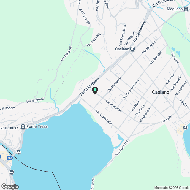 Nuovo appartamento 3.5 locali a Caslano (Parco San Michele) - Karte