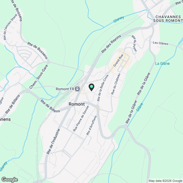 Rare 2.5pces au Rez-de-chaussée avec jardin - Karte