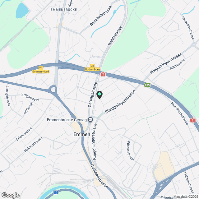 Urban im Grünen - Die «Vier-Raum-Wohnung» - Karte