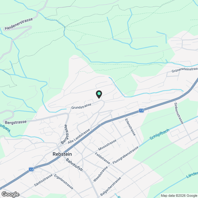 GEMÜTLICHE UND GROSSZÜGIGE 3.5 ZIMMER-WOHNUNG IN REBSTEIN - Karte