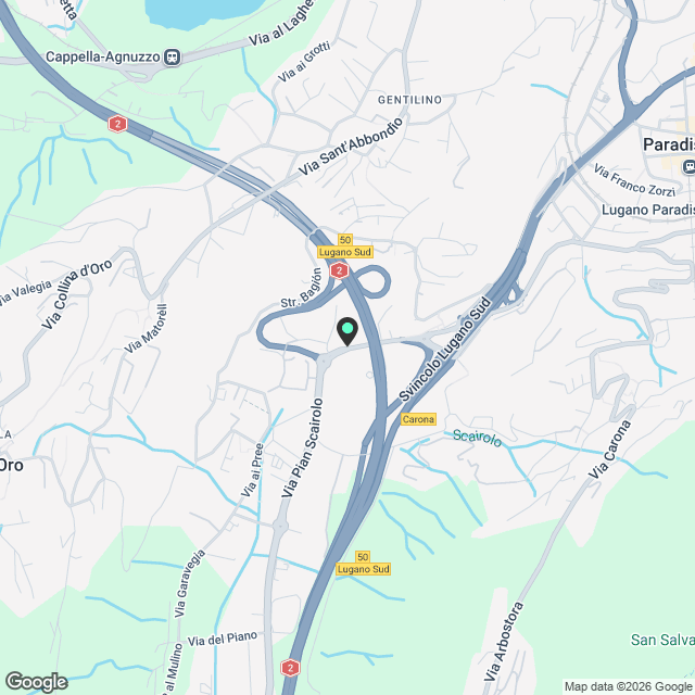 Subentrante per moderno appartamento 1.5 locali a Pambio-Noranco - Karte