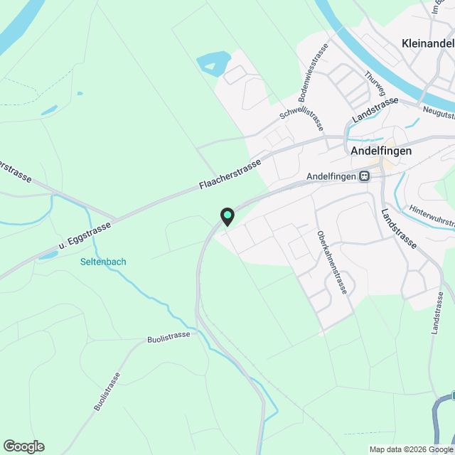 Neue 4.5-Zimmerwohnung in Andelfingen - Karte