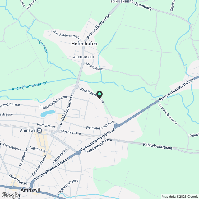 Moderne 3½-Zimmer-Wohnung am Stadtrand von Amriswil mieten - Karte