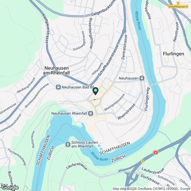 Moderne 2.5-ZWG im Herzen von Neuhausen! - Karte