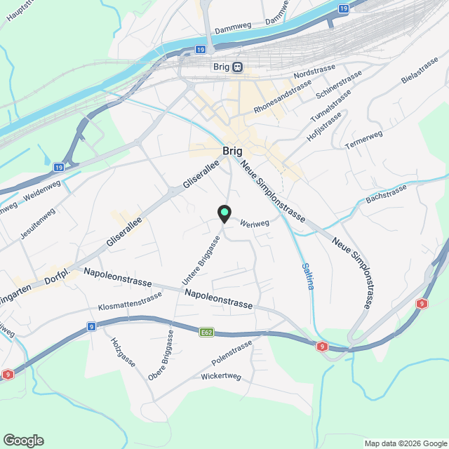 Komplett renovierte 4.5-Zimmerwohnung in Glis - Neubau-Standard ab Juli verfügbar - Karte