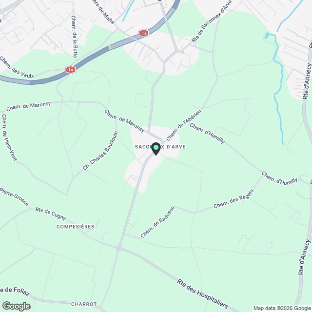 Maison contiguë à Plan-les-Ouates - Karte