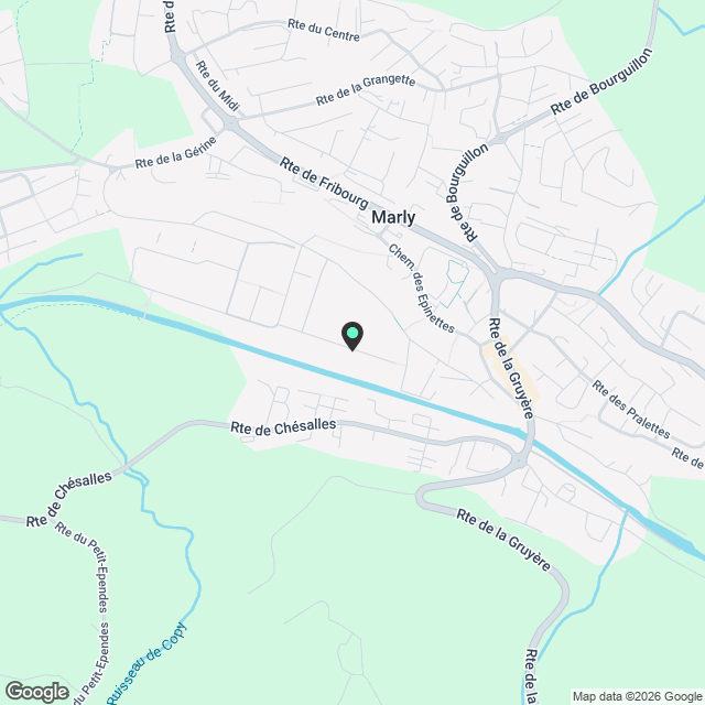 Berges 3 - Appartement 5.5 pièces au 2ème étage - Karte