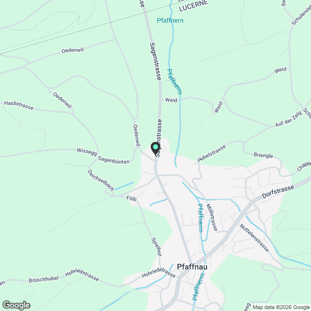 5.5 Zimmer Maisonette Wohnung im DEFH mit Garten - Karte