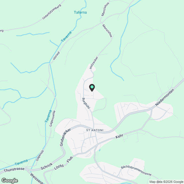 3,5 pièces à louer dans un beau village proche de Fribourg - Karte