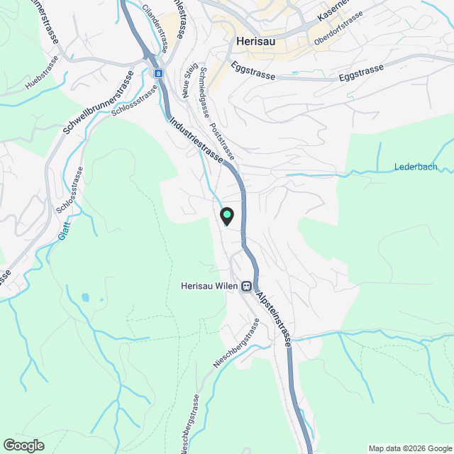 Ganz oben, ganz neu, ganz dein modernes Dachnest in Herisau - Karte