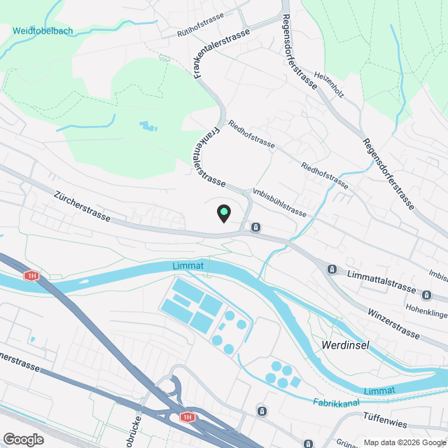 Wohnen mit Stil und Ausblick – 3.5-Zimmerwohnung an beliebter Lage in Zürich - Karte