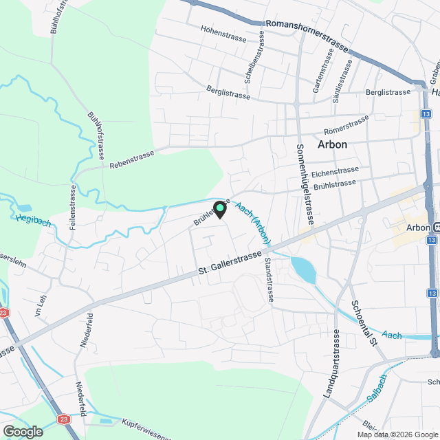 letzte Wohnung - Modernes Familienwohnen in Arbon – Neubauprojekt «Fallentürli» - Karte