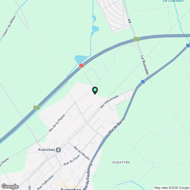 Appartement moderne de 3,5 pièces à Avenches - Construction neuve 2025 - Karte