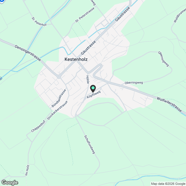 5.5-Zimmer-Einfamilienhaus zu vermieten - Karte