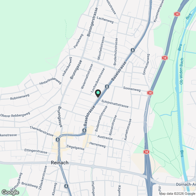 Schöne Wohnung mit grosser Dachterrasse - Karte