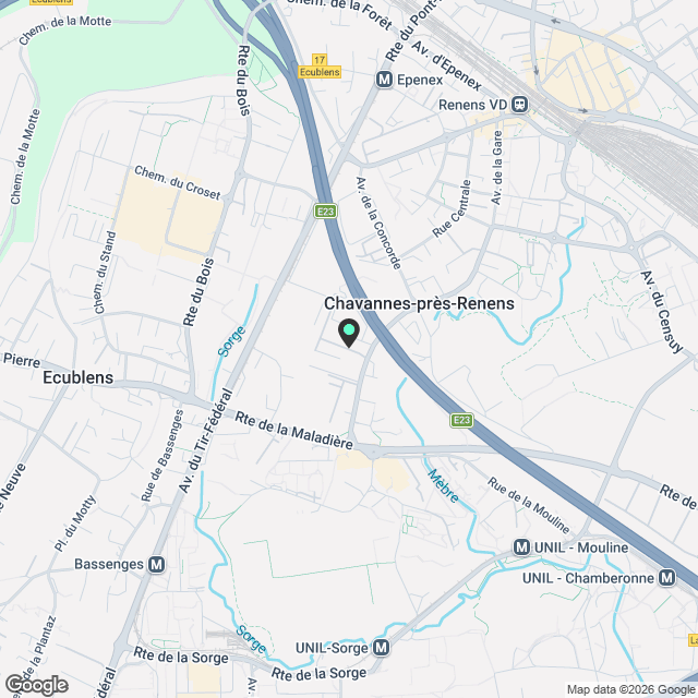 Cèdres Park - Derniers appartements de 2.5 pièces - lot K503 - Karte