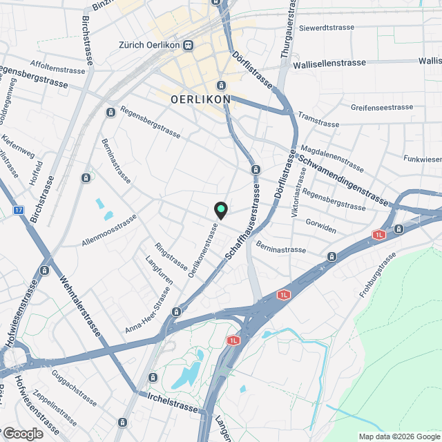 3.5-Zimmerwohnung an bester Lage in Zürich - Karte