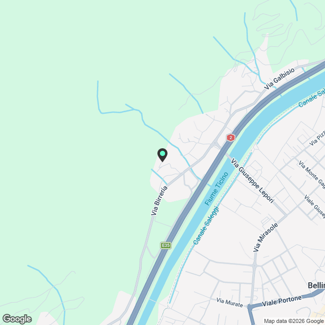 Moderno appartamento 3.5 locali con vista panoramica a Bellinzona - Residenza Castel - Karte