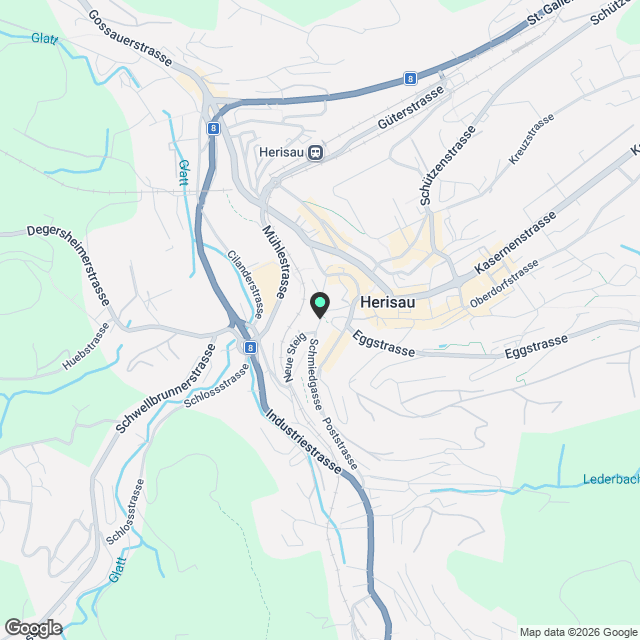 Kernsaniertes 1.5-Zi-Bijou | 50m2 |  im Zentrum | Aussicht - Karte