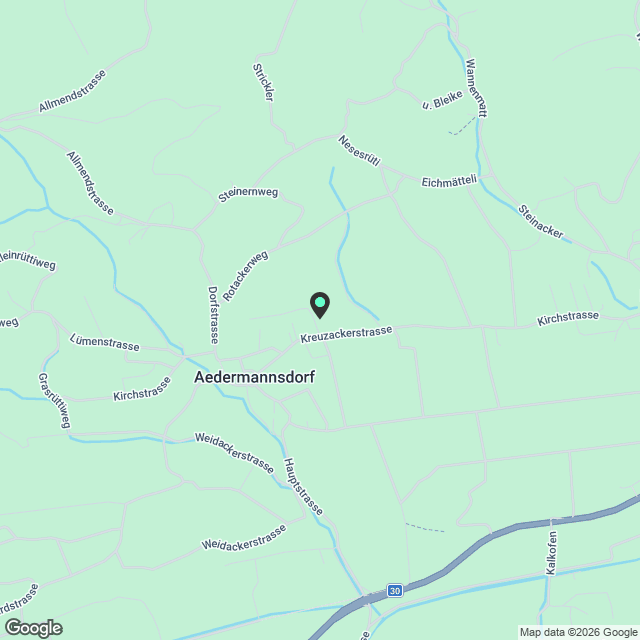 Traumhafte 5.5-Zimmer-Attika im Neubau – Aedermannsdorf - Karte
