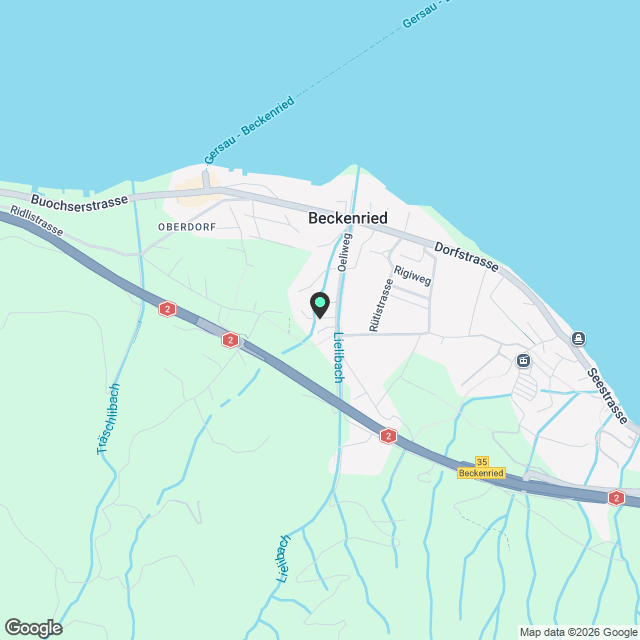 Erstvermietung 4.5 Zi./Whg in Beckenried - Karte