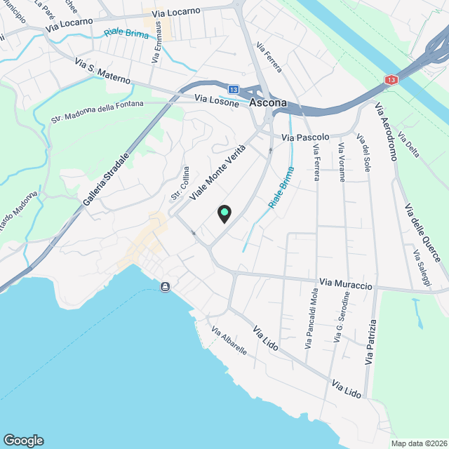 ASCONA centro  3 locali ristrutturati, prima locazione - Karte