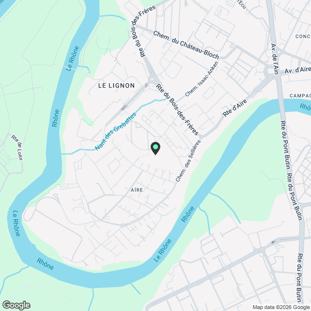 Appartement neuf et spacieux de 5 pièces à Châtelaine, Genève - Karte