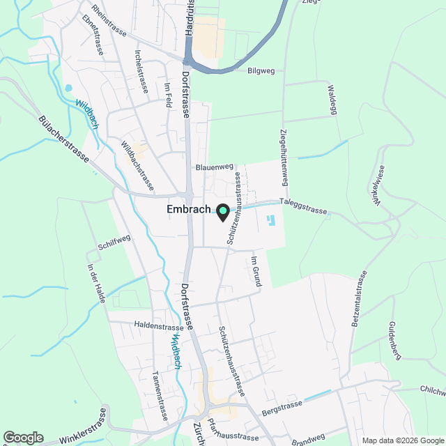2.5 Zimmerwohnung in Embrach - Karte