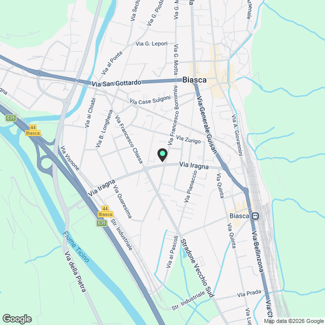 Subentrante 3.5 Biasca ... - Karte