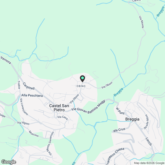 Trilocale di nuova costruzione a Obino - Karte