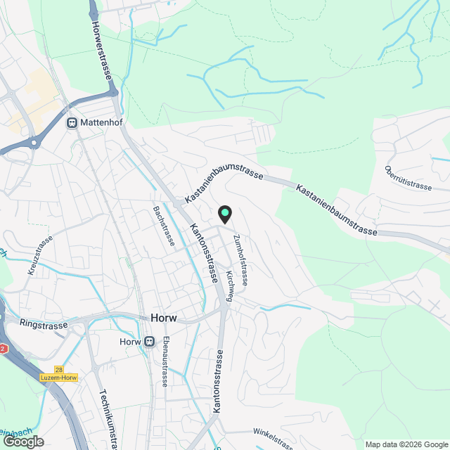 2 hochwertige Mietwohnungen ab Feb 2027 in Horw - Karte