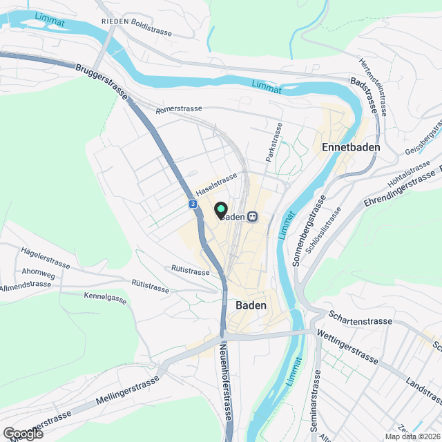 Zuhause sein. Mitten in Baden. - Karte