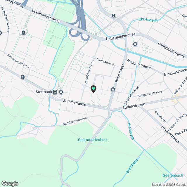 Wohnung in Dübendorf - Karte