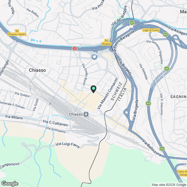 Moderno 2.5 locali in stabile di nuova costruzione  Chiasso - Karte