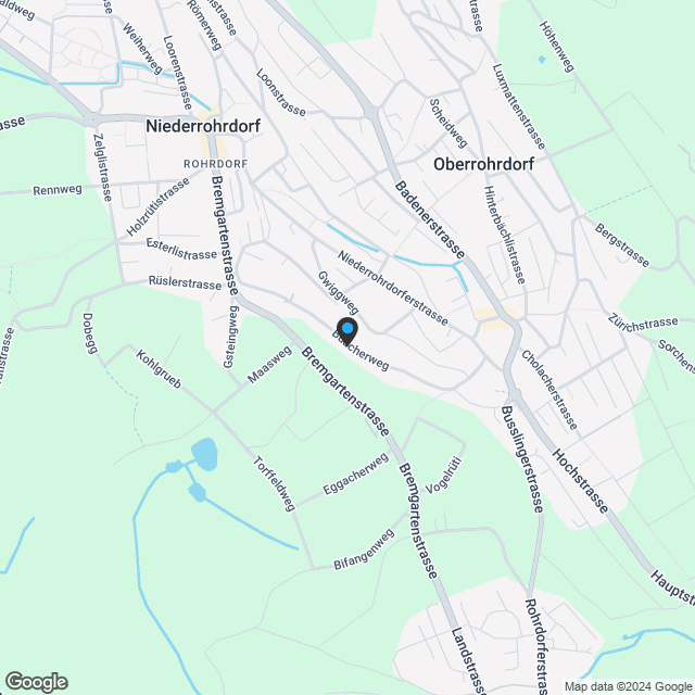 Oberrohrdorf: Modernes, hochwertiges Wohnen - Karte