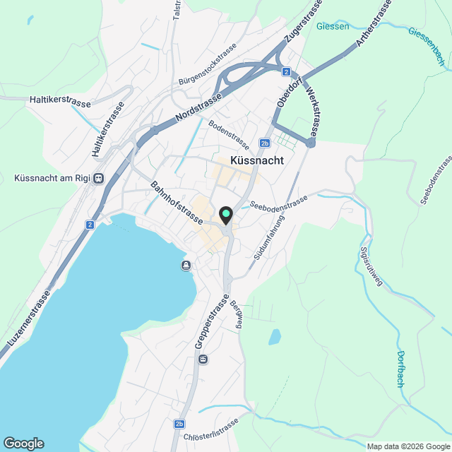 1-Zimmerwohnung in Küssnacht am Rigi mieten - Karte