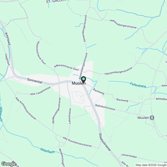 Wohnglück im Herzen von Muolen - Karte