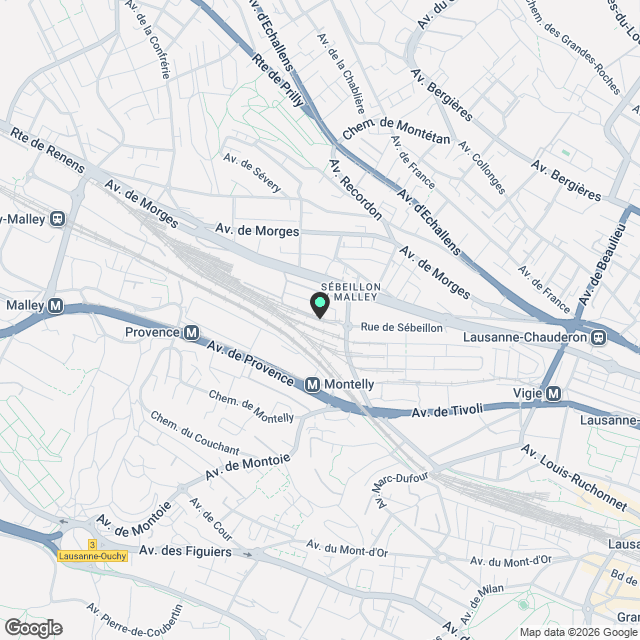 Appartement moderne de 2.5 pièces - Karte