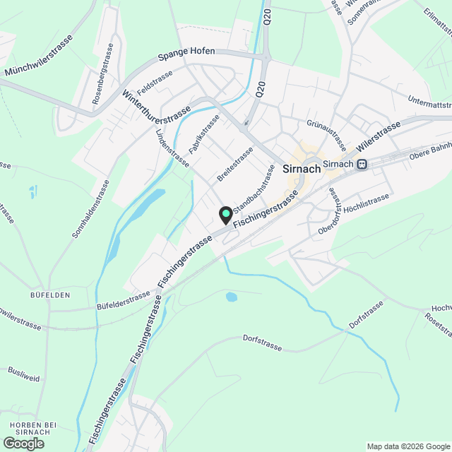 4.5 Wohnung in Sirnach - Karte